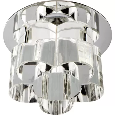 Podhledové stropní světlo WRANGEL - 1xG4, 20W, chromované