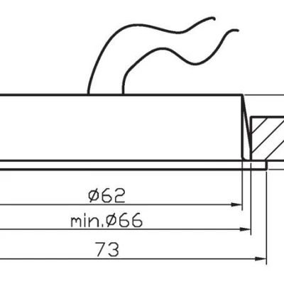 Schodišťové vestavné svítidlo ZORDA 2 - 1xG4, 20W, 7,3x7,3cm, čtvercové, zlaté