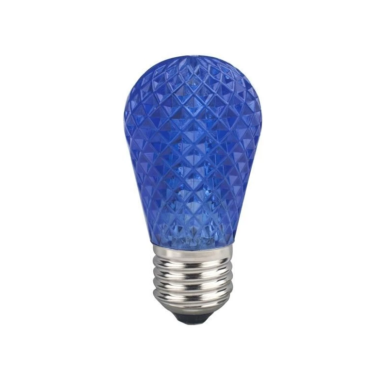 LED žárovka do venkovní světelné girlandy IGNIS - E27, 1W, modrá