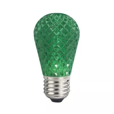 LED žárovka do venkovní světelné girlandy IGNIS - E27, 1W, zelená