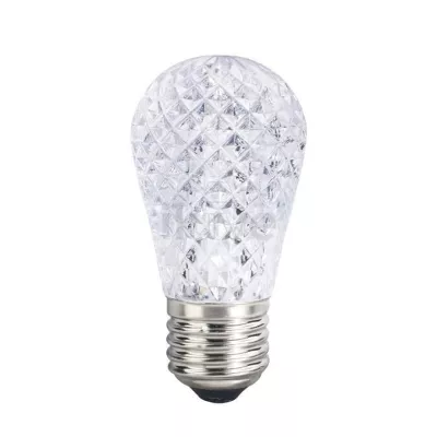 LED žárovka do venkovní světelné girlandy IGNIS - E27, 1W, 6500K (studená bílá), čirá