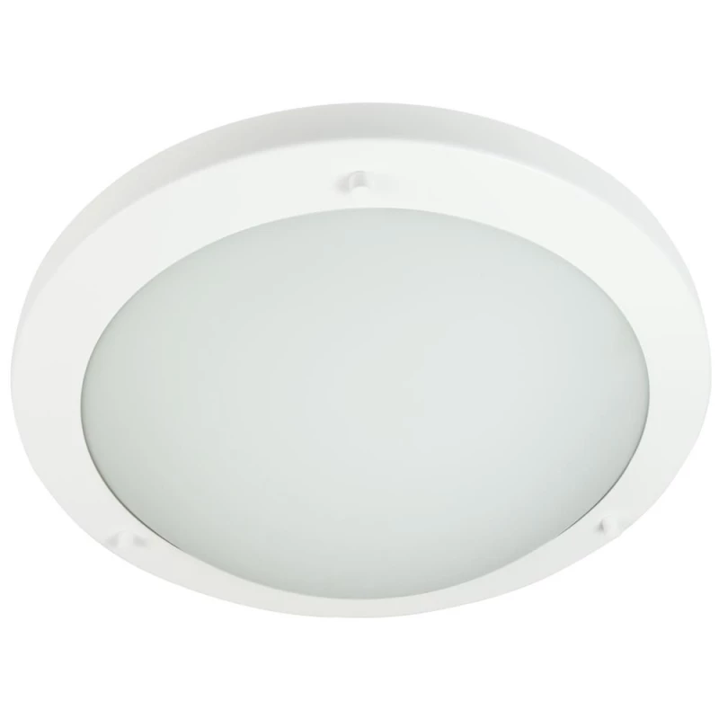 Stropní LED osvětlení do koupelny AQUILA - 10W, 6500K (studená bílá), 31cm, kulaté, bílé