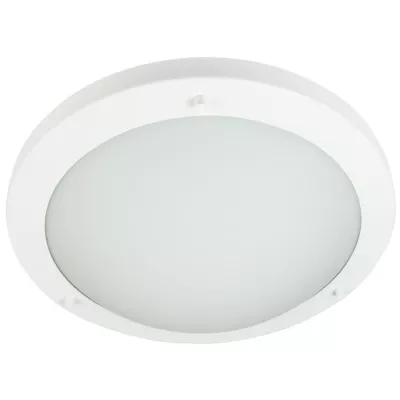 Stropní LED osvětlení do koupelny AQUILA - 10W, 6500K (studená bílá), 31cm, kulaté, bílé