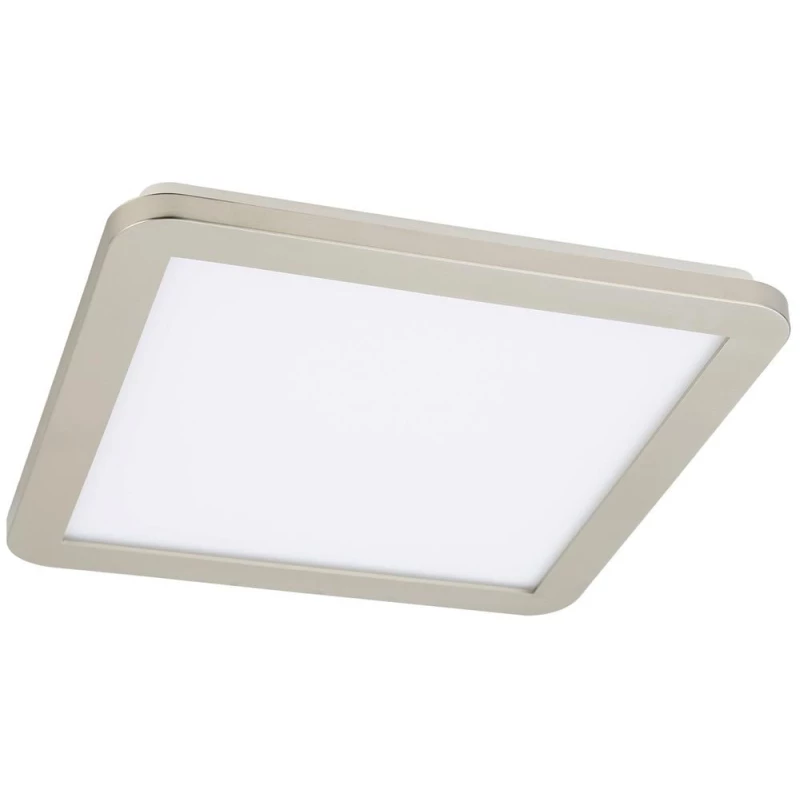 Stmívatelný LED panel do koupelny NEXIT - 24W, 3000K (teplá bílá), 40x40cm, stříbrný