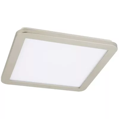 Stmívatelný LED panel do koupelny NEXIT - 18W, 3000K (teplá bílá), 30x30cm, stříbrný