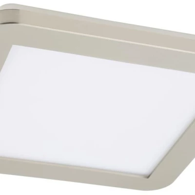 Stmívatelný LED panel do koupelny NEXIT - 12W, 3000K (teplá bílá), 23x23cm, stříbrný