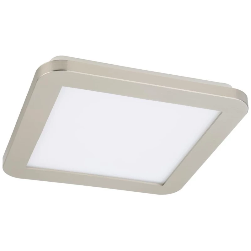 Stmívatelný LED panel do koupelny NEXIT - 12W, 3000K (teplá bílá), 23x23cm, stříbrný