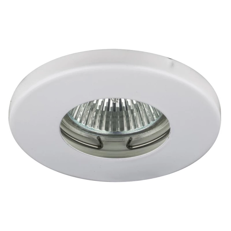 Koupelnové zápustné stropní svítidlo DERYL 5 - 1xGU5,3, MR16, 50W, 8,5cm, kulaté, bílé