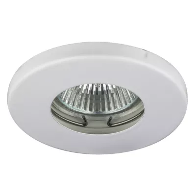 Koupelnové zápustné stropní svítidlo DERYL 5 - 1xGU5,3, MR16, 50W, 8,5cm, kulaté, bílé