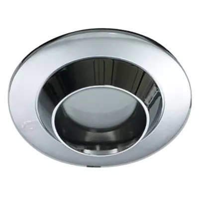 Kulaté stropní vestavné světlo do koupelny DERYL 1 - 1xGU5,3, MR16, 50W, 8,2cm, chromované