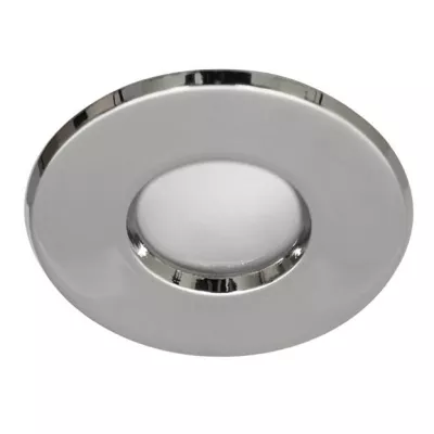 Koupelnové stropní vestavné svítidlo DERYL 3 - 1xGU5,3, MR16, 50W, 8,4cm, kulaté, chromované