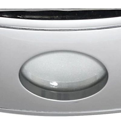 Hranaté koupelnové zápustné světlo DERYL 4 - 1xGU5,3, MR16, 50W, 8,5cm, chromované