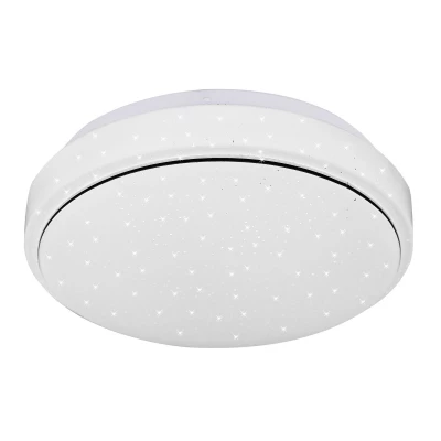 Koupelnové stropní LED svítidlo JASPER - 12W, 4000K (denní bílá), 26cm, kulaté, bílé