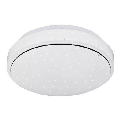 Koupelnové stropní LED svítidlo JASPER - 12W, 4000K (denní bílá), 26cm, kulaté, bílé