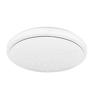 Koupelnové stropní LED svítidlo JASPER - 24W, 4000K (denní bílá), 38cm, kulaté, bílé