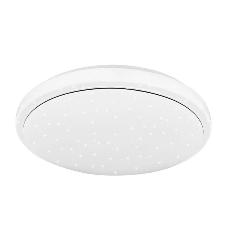 Koupelnové stropní LED svítidlo JASPER - 24W, 4000K (denní bílá), 38cm, kulaté, bílé