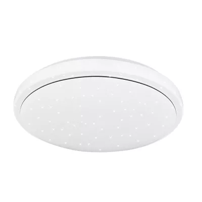 Koupelnové stropní LED svítidlo JASPER - 24W, 4000K (denní bílá), 38cm, kulaté, bílé