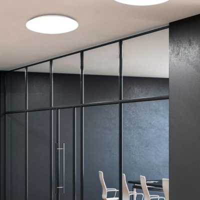 Stropní LED koupelnové osvětlení MEGA - 24W, 4000K (denní bílá), 38cm, kulaté, bílé