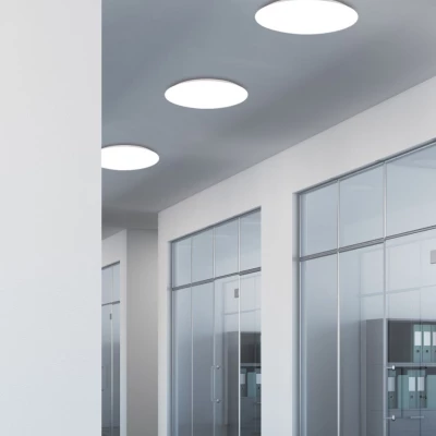 Stropní LED koupelnové osvětlení MEGA - 18W, 4000K (denní bílá), 28cm, kulaté, bílé