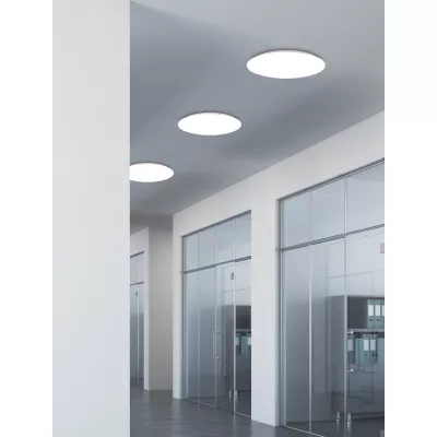 Stropní LED koupelnové osvětlení MEGA - 18W, 4000K (denní bílá), 28cm, kulaté, bílé