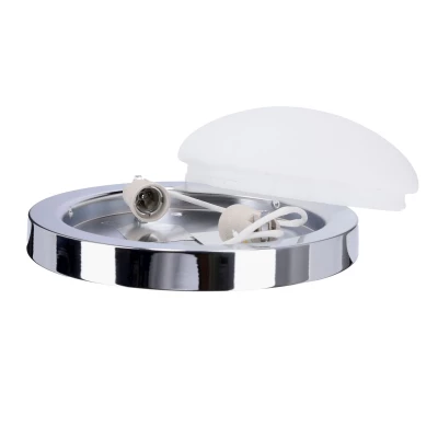 Kulaté stropní koupelnové svítidlo RODA - 2xE27, 60W, 32cm, chromované