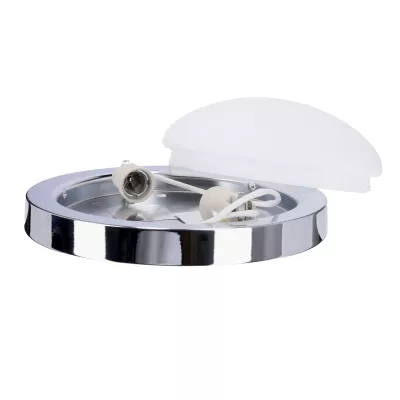 Kulaté stropní koupelnové svítidlo RODA - 2xE27, 60W, 32cm, chromované