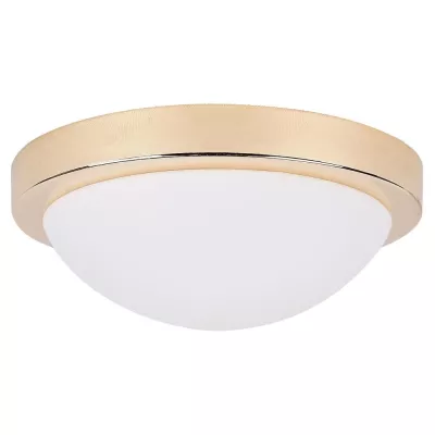 Kulaté stropní koupelnové svítidlo RODA - 1xE27, 60W, 28cm, zlaté