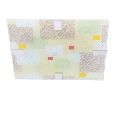 LED stropní / nástěnné světlo AMBIENTE - 10W, 6500K (studená bílá), 31x31cm, hranaté, různobarevné