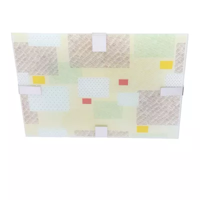 LED stropní / nástěnné světlo AMBIENTE - 10W, 6500K (studená bílá), 31x31cm, hranaté, různobarevné