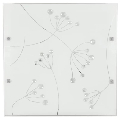 Stropní / nástěnné LED osvětlení ARTY - 16W, 6500K (studená bílá), 40x40cm, hranaté, bílé