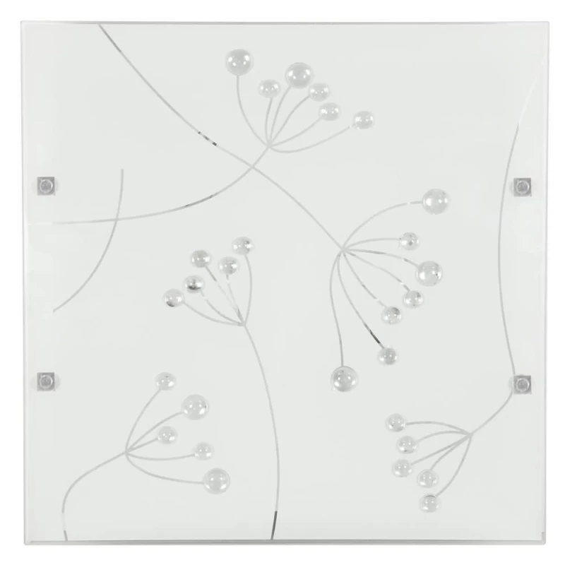 Stropní / nástěnné LED osvětlení ARTY - 16W, 6500K (studená bílá), 40x40cm, hranaté, bílé