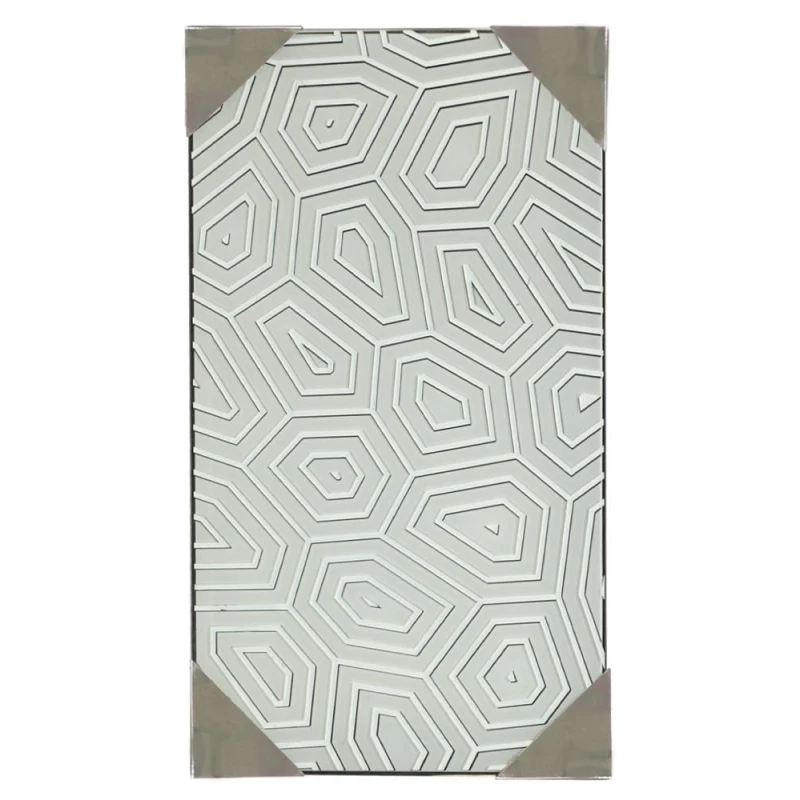 Stropní přisazené moderní osvětlení ASTON - 2xE27, 60W, hranaté, chromované / bílé