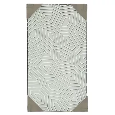 Stropní přisazené moderní osvětlení ASTON - 2xE27, 60W, hranaté, chromované / bílé