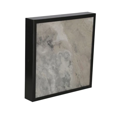 Stropní LED světlo LUXAN - 28W, 4000K (denní bílá), 29x29cm, zlaté / šedé 2