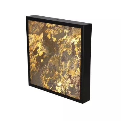 Stropní LED světlo LUXAN - 28W, 4000K (denní bílá), 29x29cm, černé / různobarevné 1