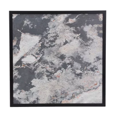 Stropní LED světlo LUXAN - 48W, 4000K (denní bílá), 39x39cm, černé / šedá