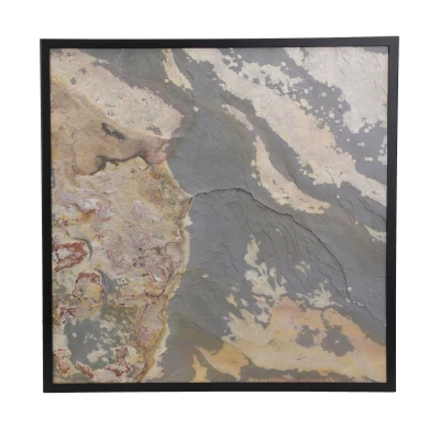 Stropní LED světlo LUXAN - 48W, 4000K (denní bílá), 49x49cm, zlaté / různobarevné 2