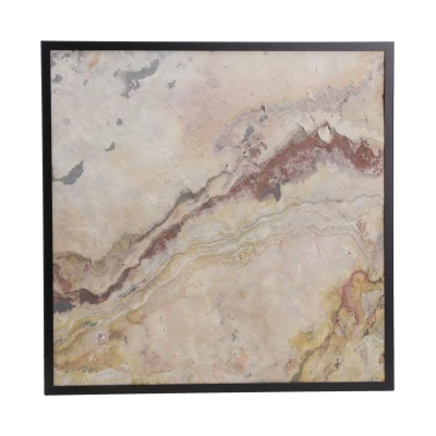 Stropní LED světlo LUXAN - 48W, 4000K (denní bílá), 49x49cm, černé / různobarevné 1