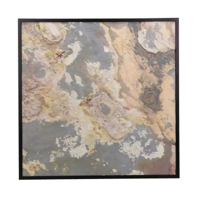 Stropní LED světlo LUXAN - 90W, 4000K (denní bílá), 59x59cm, zlaté / různobarevné 2