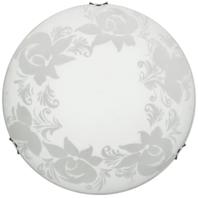 Moderní nástěnné / stropní osvětlení BERIS - 1xE27, 60W, 30cm, kulaté, bílé