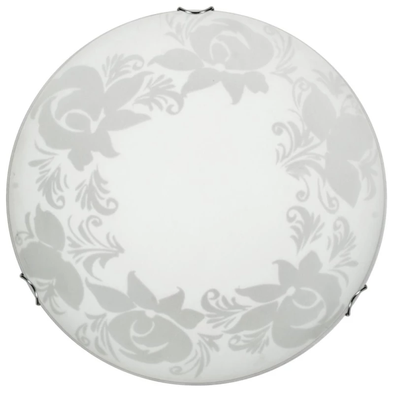 Moderní nástěnné / stropní osvětlení BERIS - 1xE27, 60W, 30cm, kulaté, bílé