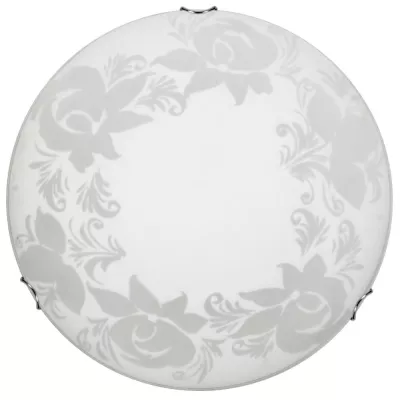 Moderní nástěnné / stropní osvětlení BERIS - 1xE27, 60W, 30cm, kulaté, bílé