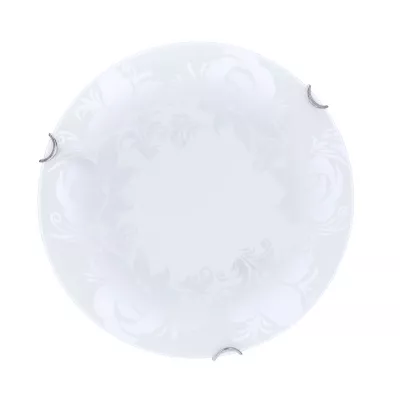 Moderní nástěnné / stropní osvětlení BERIS - 1xE27, 60W, 30cm, kulaté, bílé