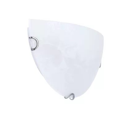 Moderní nástěnné osvětlení BERIS - 1xE27, 60W, bílé