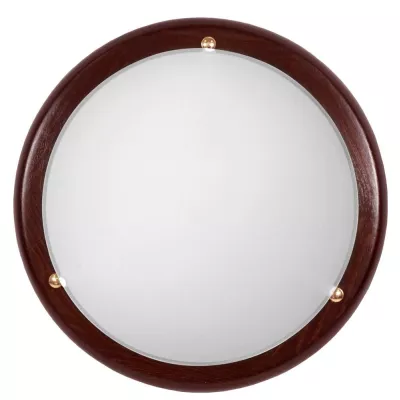 Stropní kulaté LED osvětlení BIANCA - 10W, 6500K (studená bílá), 30cm, kulaté, wenge