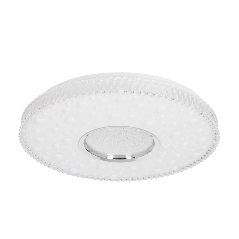 Designové LED stropní osvětlení BUBBLES - 24W, 4000K (denní bílá), chromované / bílé