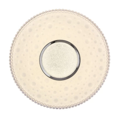 Designové LED stropní osvětlení BUBBLES - 24W, 4000K (denní bílá), chromované / bílé