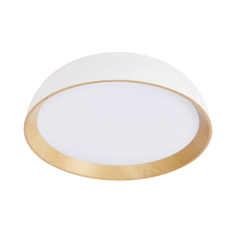 Přisazené LED stropní svítidlo CALABRIA - 24W, 4000K (denní bílá), hnědé / bílé