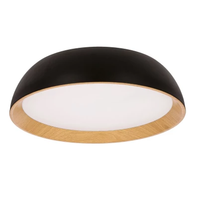 Přisazené LED stropní svítidlo CALABRIA - 24W, 4000K (denní bílá), černé / hnědé / bílé