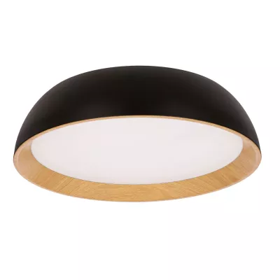 Přisazené LED stropní svítidlo CALABRIA - 24W, 4000K (denní bílá), černé / hnědé / bílé